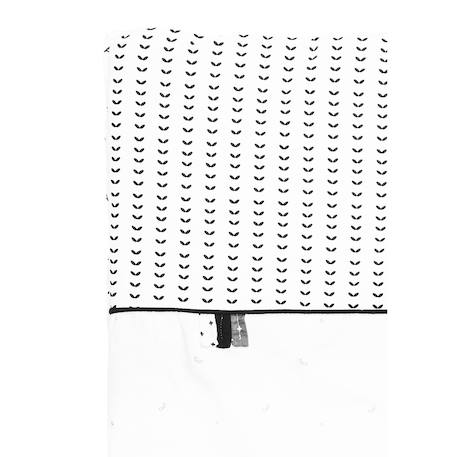Edredon pour lit bébé en coton - chao chao Blanc/noir 2 - vertbaudet enfant 