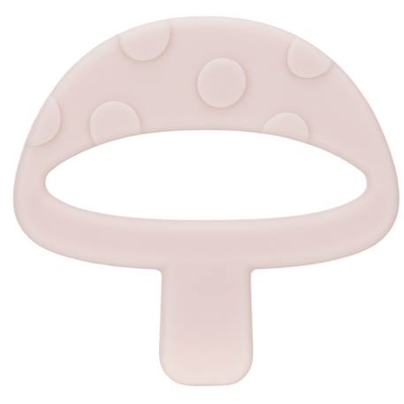 Anneau de dentition en silicone champignon Rose 1 - vertbaudet enfant 