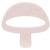 Anneau de dentition en silicone champignon Rose 1 - vertbaudet enfant 