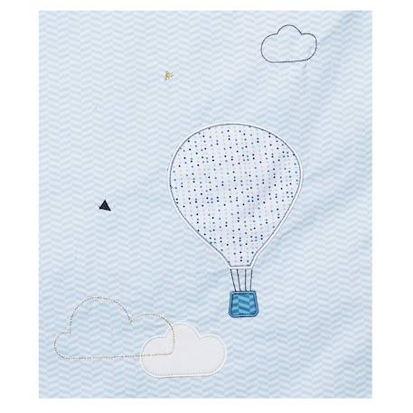 Edredon lit bébé en coton - lazare Bleu 2 - vertbaudet enfant 