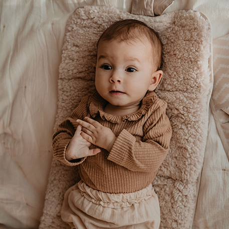 Matelas à langer nomade Beige+Marron 5 - vertbaudet enfant 