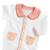 Pyjama bébé en coton - esmee Blanc/orange+Blanc/rose 5 - vertbaudet enfant 