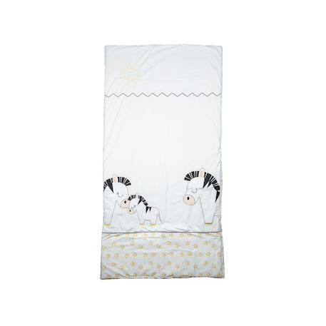 Edredon lit en coton - pluche et pompon Blanc 1 - vertbaudet enfant 