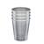 Gobelets en inox 296 ml - set de 4 Gris 1 - vertbaudet enfant 