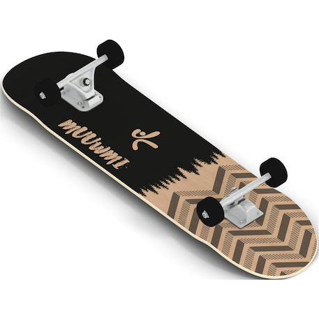 Skateboard muuwmi abec 7 Noir et beige 2 - vertbaudet enfant 