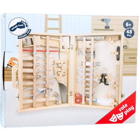 Boite à outils deluxe Marron 2 - vertbaudet enfant 