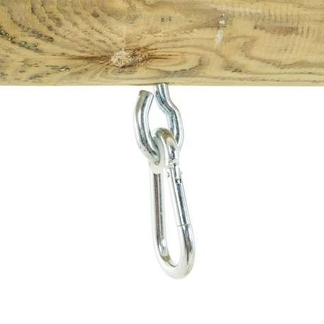 Lot de 2 mousquetons pour portique  métal Gris 4 - vertbaudet enfant 