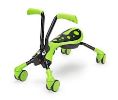 Jouet-Jeux de plein air-Porteur enfant pliable 4 roues scramblebug honet plastique