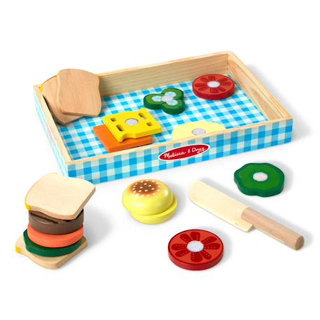 Ensemble de préparation de sandwichs Marron 1 - vertbaudet enfant 