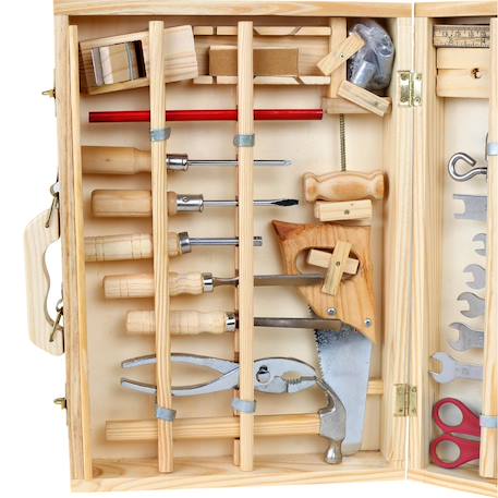 Boite à outils deluxe Marron 4 - vertbaudet enfant 