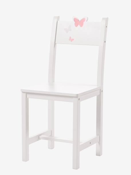 Chaise enfant, assise H 45 cm LIGNE ENVOLEE blanc 1 - vertbaudet enfant 