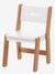 Chaise maternelle, assise 30 cm LIGNE ARCHITEKT blanc/bois 6 - vertbaudet enfant 