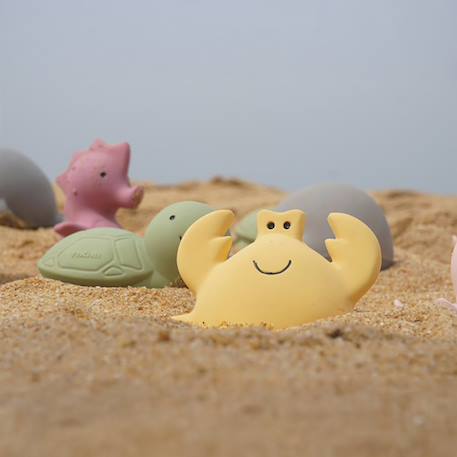 Tortue en caoutchouc naturel Vert 5 - vertbaudet enfant 