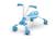 Porteur enfant pliable 4 roues scramblebug tide plastique Bleu - blanc 1 - vertbaudet enfant 