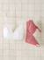 Lot 2 soutiens-gorge forme triangle grossesse et allaitement en coton biologique* blush 1 - vertbaudet enfant 