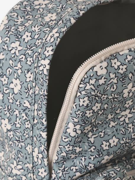 Sac à dos fille maternelle personnalisable animation oreilles ourson lilas poudré+vert sauge 11 - vertbaudet enfant 