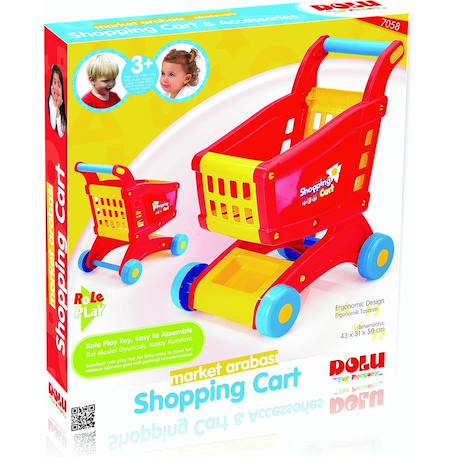 Chariot de supermarché Multicolore 4 - vertbaudet enfant 