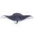 Figurine raie manta Noir 4 - vertbaudet enfant 