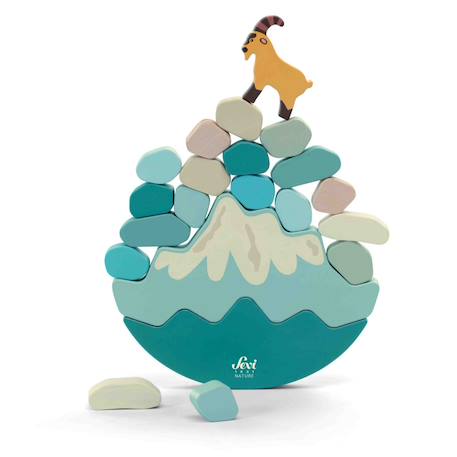 Jeu d'équilibre les dolomites Bleu 1 - vertbaudet enfant 