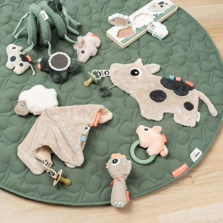 Doudou attache-sucette Sable 2 - vertbaudet enfant 
