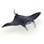 Figurine raie manta Noir 1 - vertbaudet enfant 
