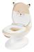 Mini toilette panda, pot avec bruit de chasse d'eau, panda Blanc et bleu+Blanc et marron+Blanc et noir+Blanc et rose 5 - vertbaudet enfant 