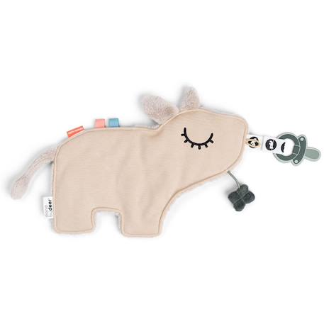 Doudou attache-sucette Sable 3 - vertbaudet enfant 
