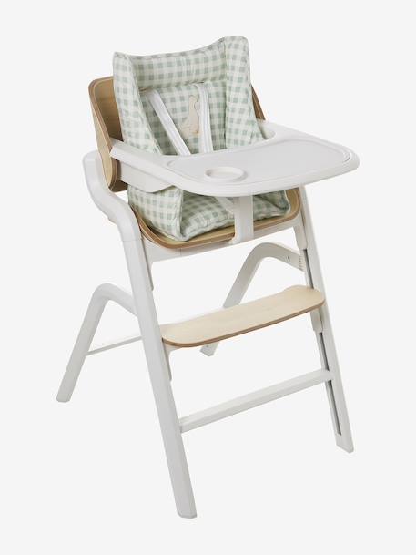 Coussin de chaise haute beige imprimé+écru+ivoire Panda+moutarde+Oies 19 - vertbaudet enfant 