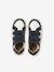 Baskets enfant garçon cuir à scratchs écru+lot blanc+lot bleu 15 - vertbaudet enfant 