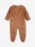 Surpyjama naissance animal ou coeur chocolat+écru 1 - vertbaudet enfant 