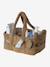 Panier de rangement 2 compartiments beige 1 - vertbaudet enfant 
