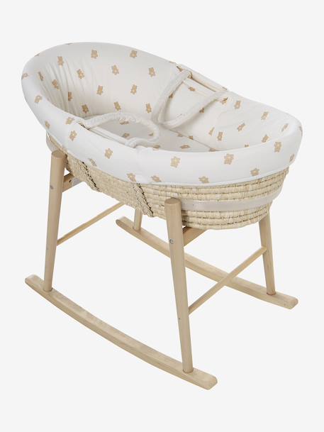 Housse pour couffin marine+Teddy 8 - vertbaudet enfant 