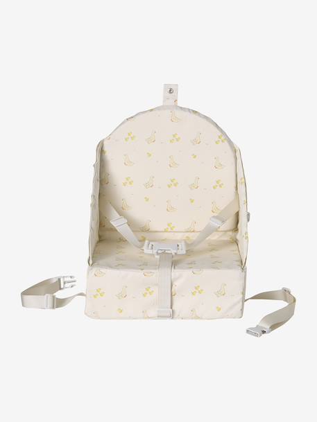Rehausseur de chaise beige imprimé+Cherry+dans les bois+green forest+gris+Minisaurus+Mon coeur+Oies+rayé blanc 38 - vertbaudet enfant 
