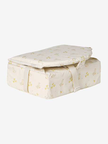Rehausseur de chaise beige imprimé+Cherry+dans les bois+green forest+gris+Minisaurus+Mon coeur+Oies+rayé blanc 40 - vertbaudet enfant 