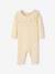 Combinaison naissance en tricot maille fantaisie écru 1 - vertbaudet enfant 