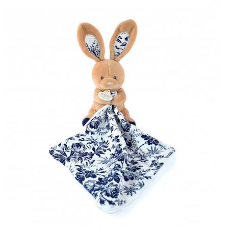 Doudou pantin lapin bleu marine Bleu 2 - vertbaudet enfant 