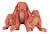 Peluche lapin richie 28 cm Orange 2 - vertbaudet enfant 