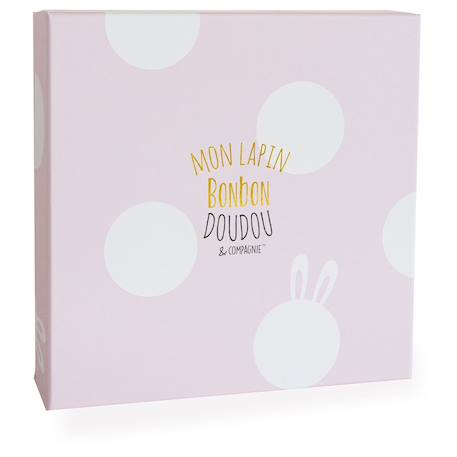 Doudou lapin bonbon Rose 3 - vertbaudet enfant 