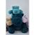 Peluche hippo hip chic bleu 40 cm Bleu 2 - vertbaudet enfant 