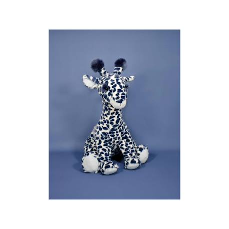 Peluche lisi la girafe bleue 50 cm Bleu 2 - vertbaudet enfant 
