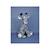 Peluche lisi la girafe bleue 50 cm Bleu 2 - vertbaudet enfant 