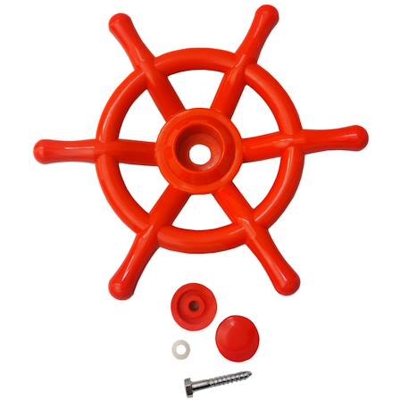 Kangui volant bateau rouge pour enfants pour structures de jeux Rouge 1 - vertbaudet enfant 