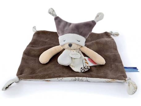 Doudou ours à histoires Marron 2 - vertbaudet enfant 