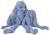 Peluche lapin richie 38 cm Bleu 2 - vertbaudet enfant 