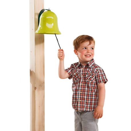 Kangui cloche avec fixation pour enfants pour structures de jeux Vert 2 - vertbaudet enfant 