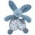 Doudou lapin 18 cm Bleu 1 - vertbaudet enfant 