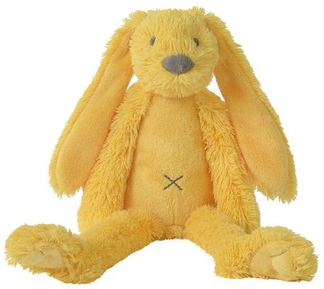 Peluche lapin richie 28 cm Jaune 1 - vertbaudet enfant 