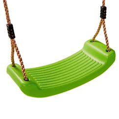 Jouet-Jeux de plein air-Kangui balançoire en plastique pour aire de jeux - vert