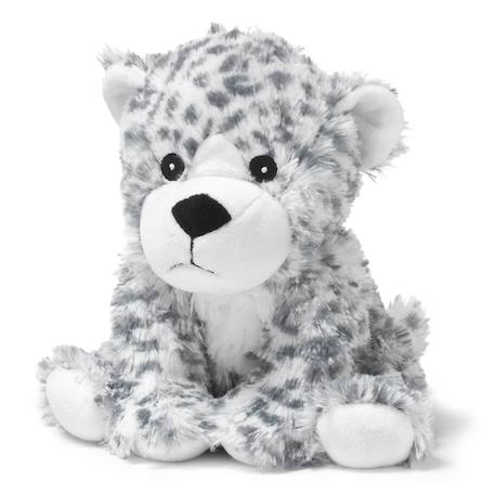 Peluche bouillotte léopard blanc Blanc 1 - vertbaudet enfant 