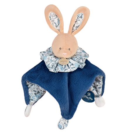Doudou boule lapin bleu Bleu 1 - vertbaudet enfant 